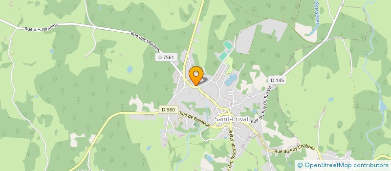 localisation de l'entreprise CULETTO SARL à SAINT-PRIVAT