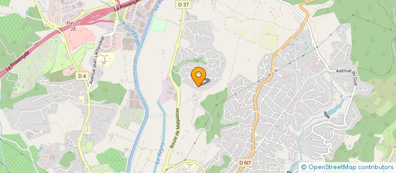 localisation de l'entreprise CULIERE YVES à FREJUS