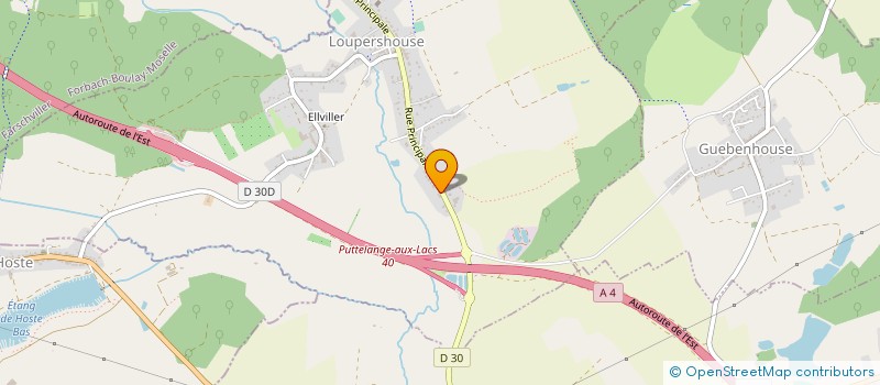 localisation de l'entreprise CULIN'ARTS EVENEMENTIEL  LOUPERSHOUSE