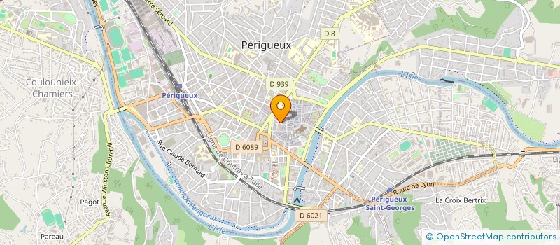 localisation de l'entreprise CULINAE à PERIGUEUX