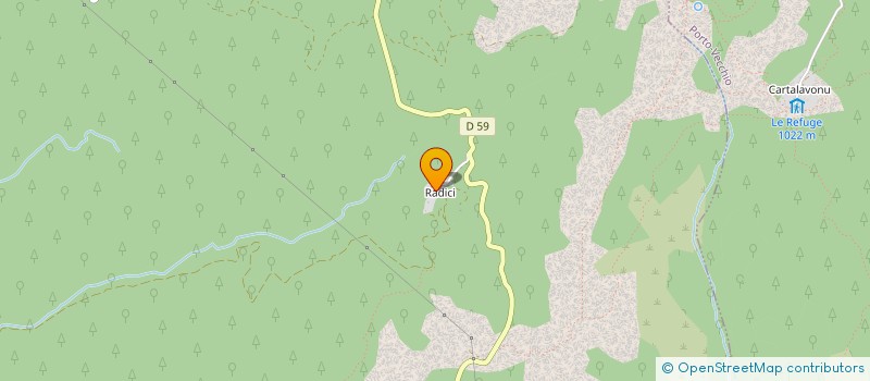 localisation de l'entreprise CULLANA DI RENA à LEVIE