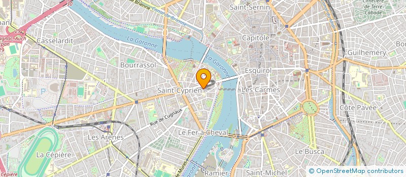 localisation de l'entreprise CULOS BARES à TOULOUSE