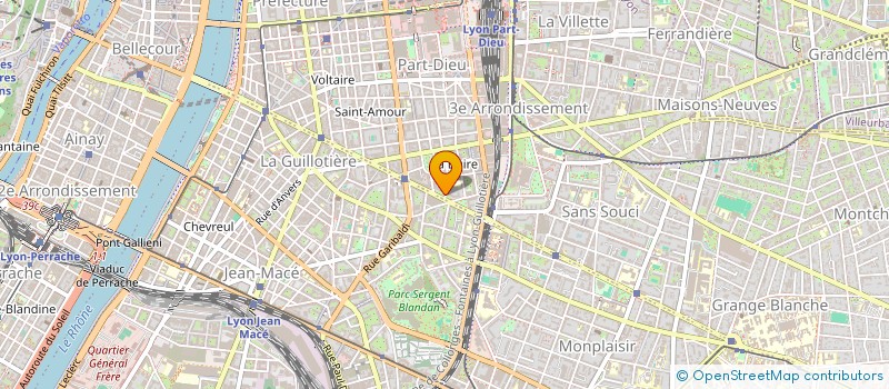 localisation de l'entreprise CULOTTEE  OULLINS-PIERRE-BENITE