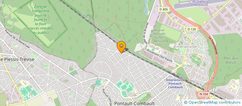 localisation de l'entreprise CULS-DE-POULE à PONTAULT-COMBAULT