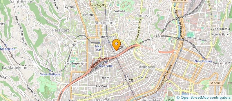 localisation de l'entreprise CULTE ISRAELITE SEPHARADE à NICE