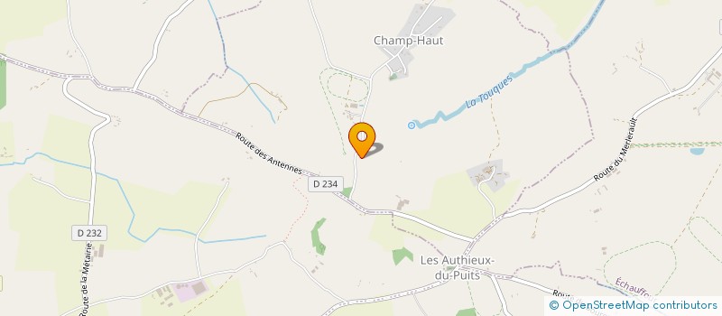localisation de l'entreprise CULTIMIA SAS à LE MERLERAULT