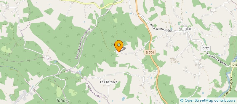 localisation de l'entreprise CULTIV'ARTS  ANLHIAC