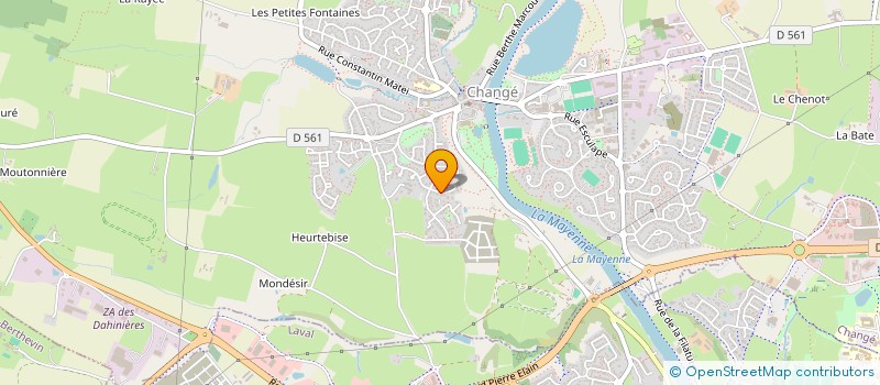 localisation de l'entreprise CULTIVER SON ENTHOUSIASME à CHANGE