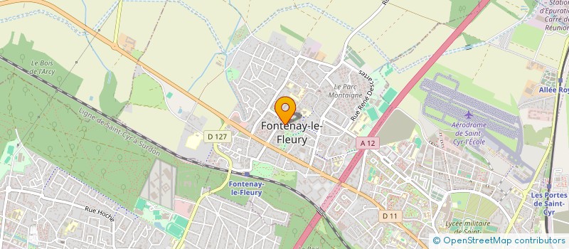 localisation de l'entreprise CULTIVONS ENSEMBLE A FONTENAY LE FLEURY à FONTENAY-LE-FLEURY