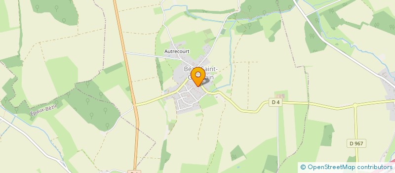 localisation de l'entreprise CULTIVONS TOUS ENSEMBLE  BEZU-SAINT-GERMAIN