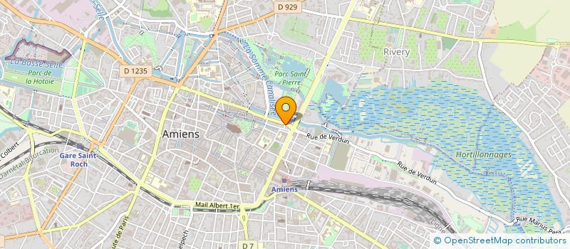 localisation de l'entreprise CULTUELLE ISRAELITE à AMIENS