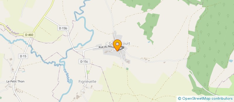 localisation de l'entreprise CULTUELLE ORTHODOXE MONASTERE LA NATIVITE DE LA MERE DE DIEU  GODONCOURT