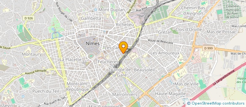 localisation de l'entreprise CULTUR'APPART  NIMES