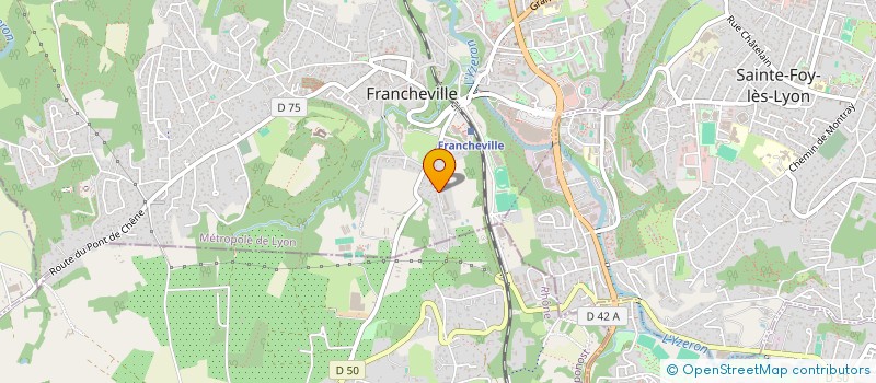 localisation de l'entreprise CULTUR'ART à FRANCHEVILLE