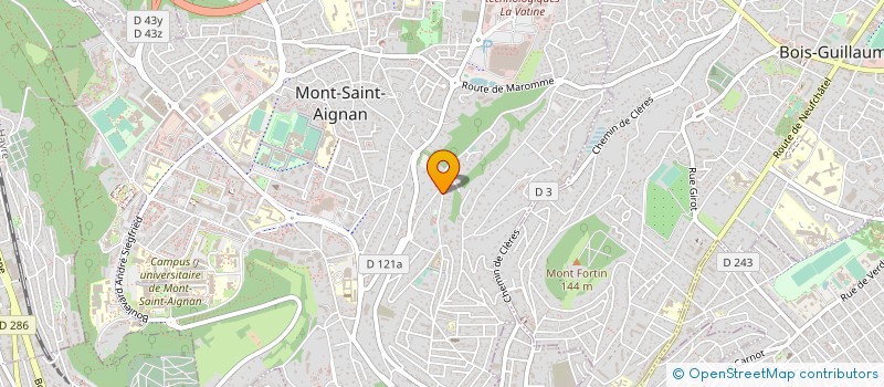 localisation de l'entreprise CULTUR BIBLIOTHEQUE POUR TOUS COTTES à MONT-SAINT-AIGNAN