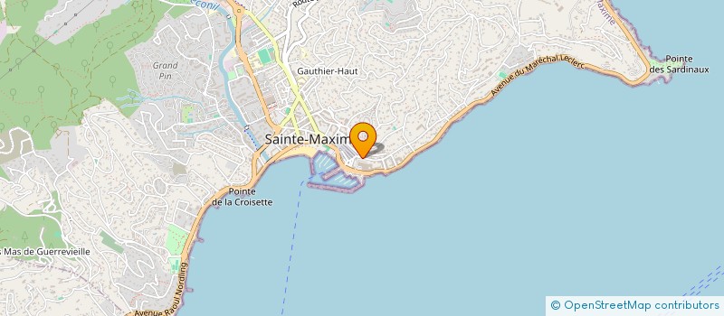 localisation de l'entreprise CULTUR EL  SAINTE-MAXIME