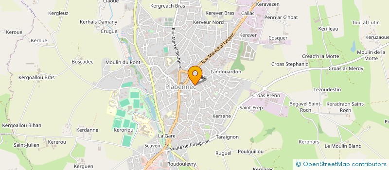 localisation de l'entreprise CULTUR'ENVIE à PLABENNEC