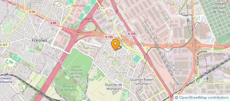 localisation de l'entreprise CULTUR' FAB  RUNGIS