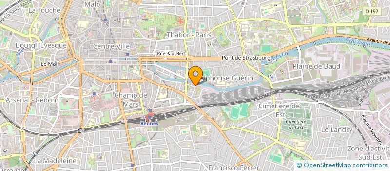 localisation de l'entreprise CULTUR'HELP à RENNES