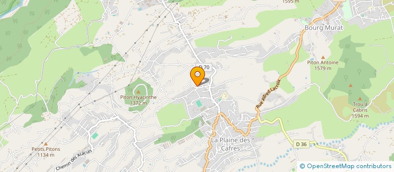 localisation de l'entreprise CULTUR' PEI  LE TAMPON