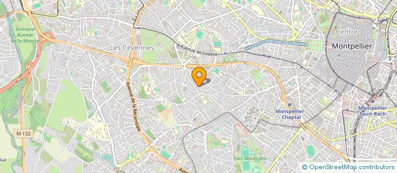 localisation de l'entreprise CULTURA OCCITANA à MONTPELLIER