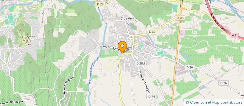 localisation de l'entreprise CULTURAL  NOVES