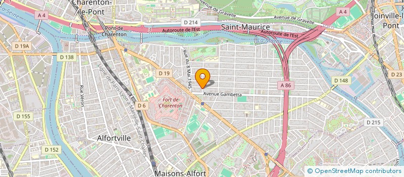 localisation de l'entreprise CULTURAL EVENTS  MAISONS-ALFORT