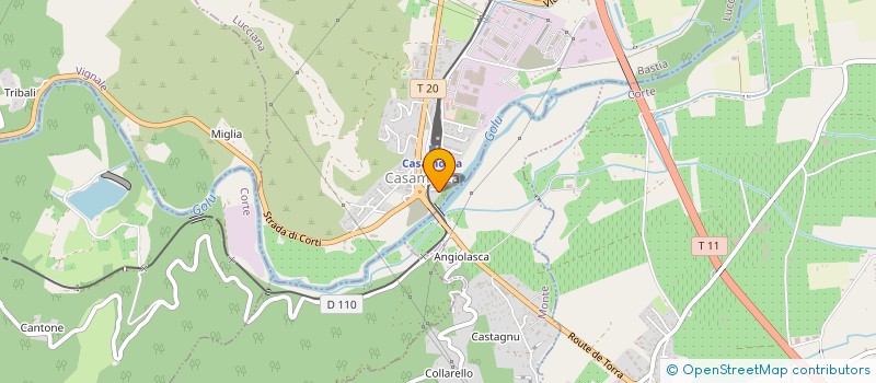 localisation de l'entreprise CULTURALBA  LUCCIANA