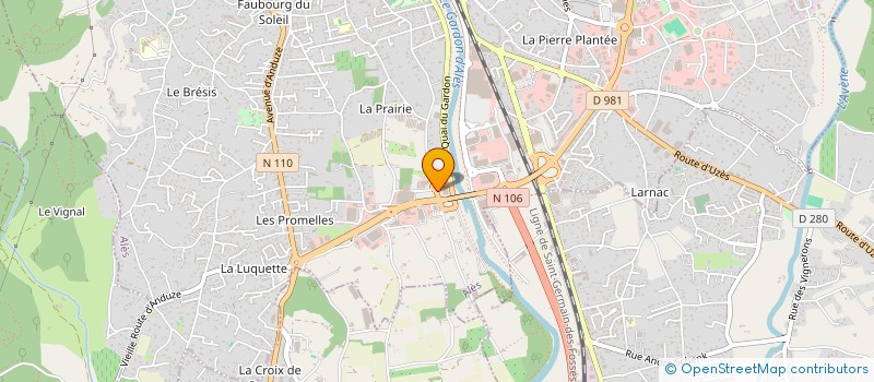 localisation de l'entreprise CULTURALES  ALES