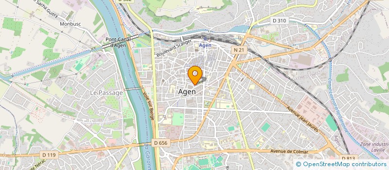 localisation de l'entreprise CULTURAS D'OC EN LOT ET GARONNE  AGEN