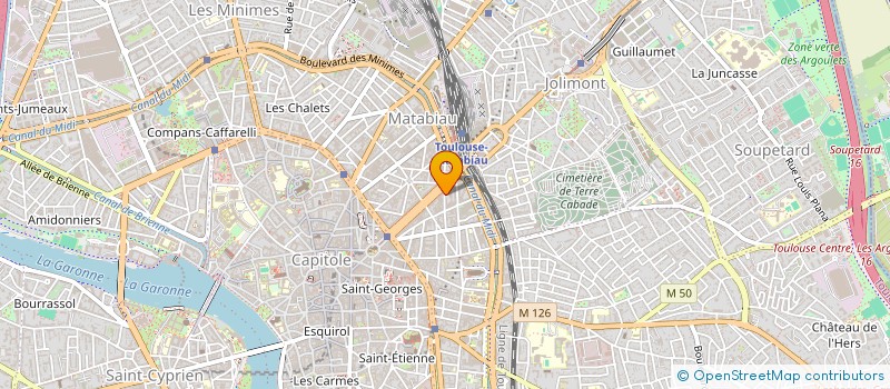 localisation de l'entreprise CULTURE 31 à TOULOUSE