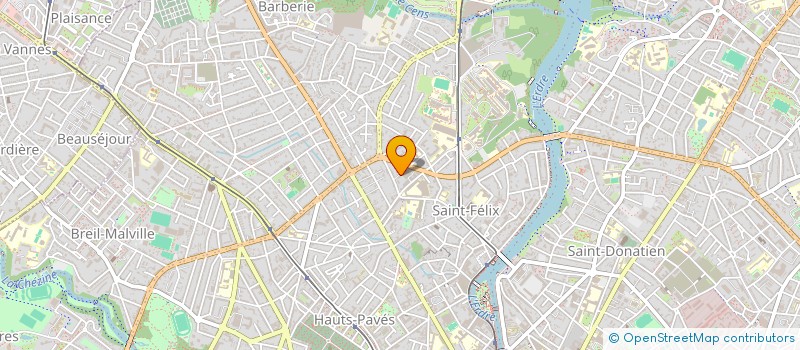 localisation de l'entreprise CULTURE à NANTES