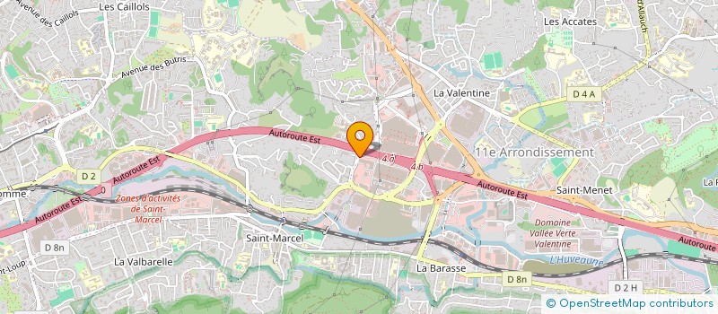 localisation de l'entreprise CULTURE ACADEMY  MARSEILLE