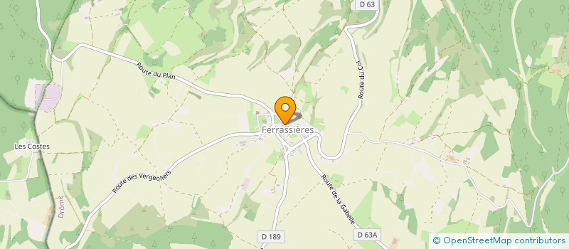 localisation de l'entreprise CULTURE  ALBION  FERRASSIERES