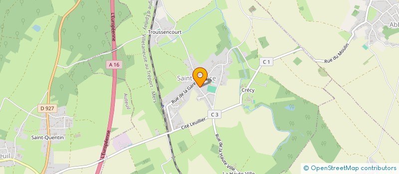 localisation de l'entreprise CULTURE ANIMATION SAINT SULPICE  SAINT-SULPICE