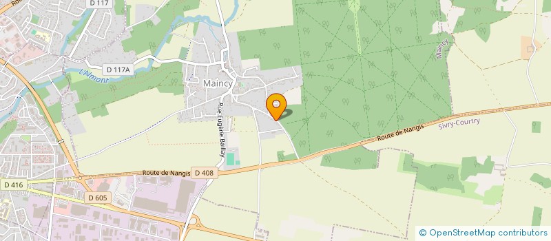 localisation de l'entreprise CULTURE, ART ET PASSION  MAINCY