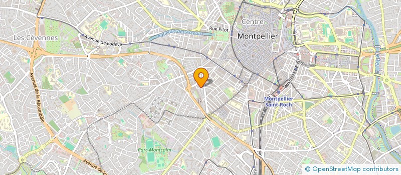 localisation de l'entreprise CULTURE BIBLIOTHEQUE POUR TOUS à MONTPELLIER