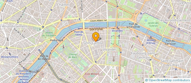localisation de l'entreprise CULTURE BIBLIOTHEQUE POUR TOUS à PARIS 07