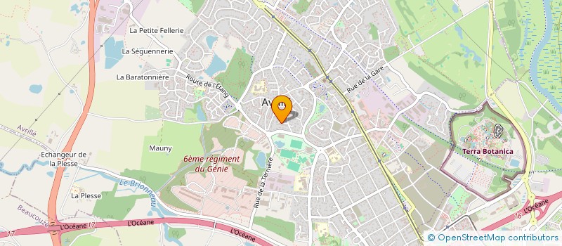 localisation de l'entreprise CULTURE BIOME à AVRILLE