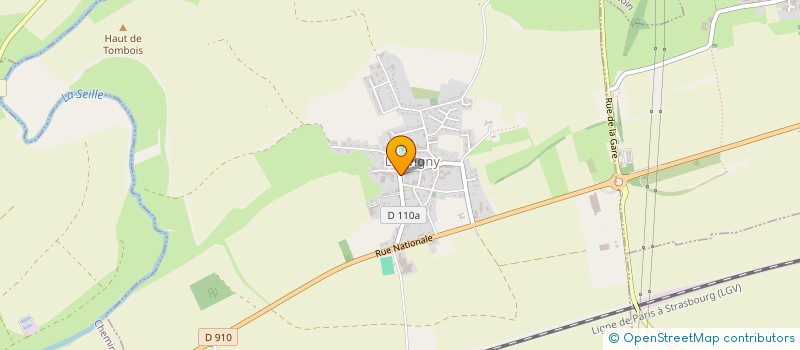 localisation de l'entreprise CULTURE BOWLING  LOUVIGNY