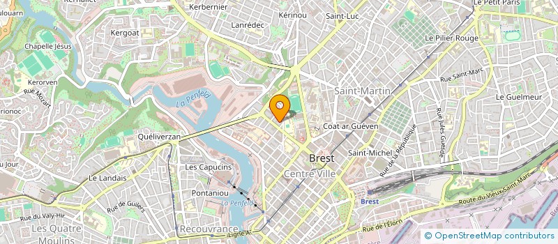 localisation de l'entreprise CULTURE BUISSONNIERE à BREST