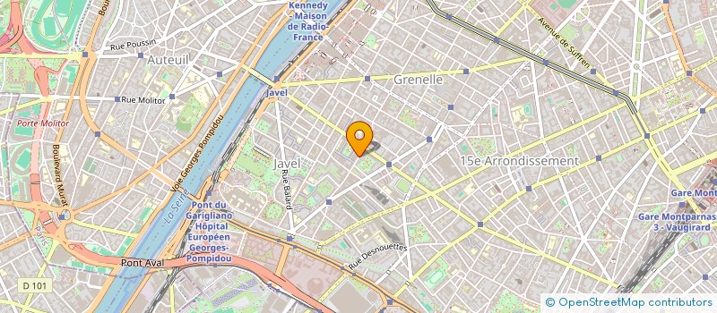 localisation de l'entreprise CULTURE CAP à PARIS