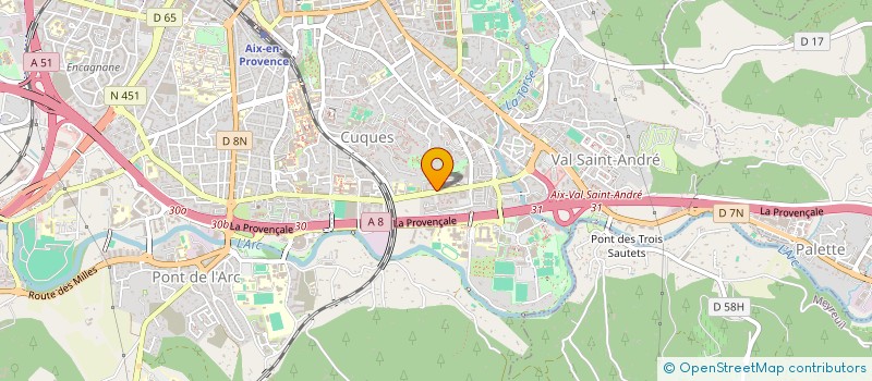 localisation de l'entreprise CULTURE CLIM à AIX-EN-PROVENCE