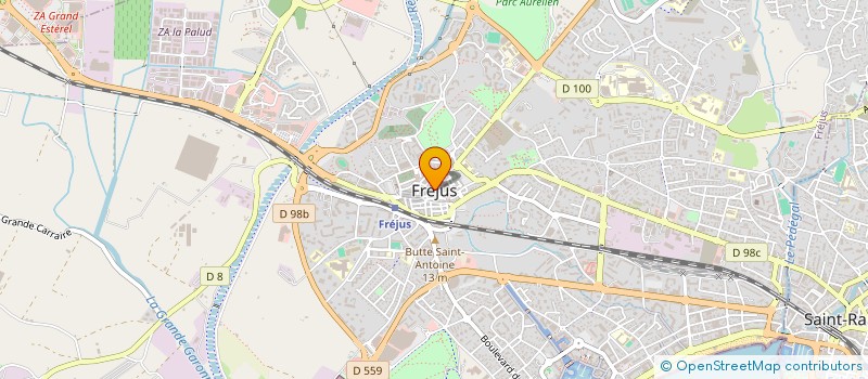 localisation de l'entreprise CULTURE CLUB FREJUS à FREJUS