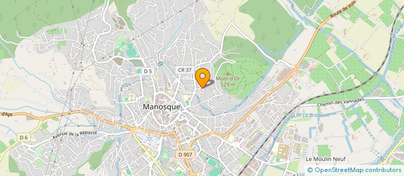 localisation de l'entreprise CULTURE COMME UNE à MANOSQUE