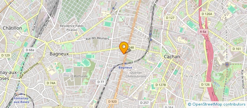 localisation de l'entreprise CULTURE CONCEPT à BAGNEUX