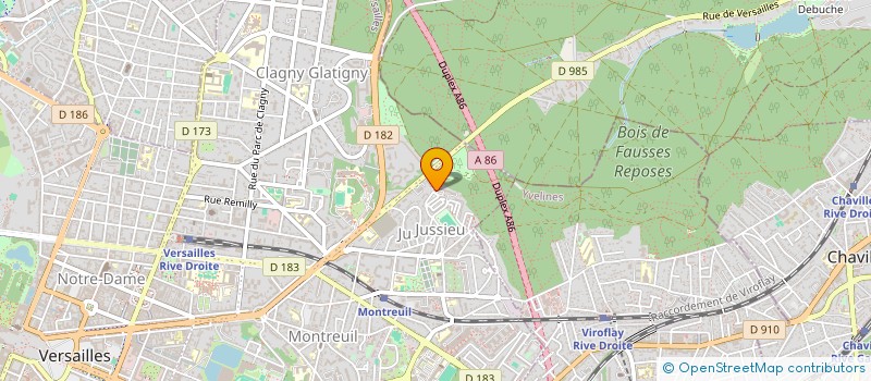 localisation de l'entreprise CULTURE COREENNE à VERSAILLES