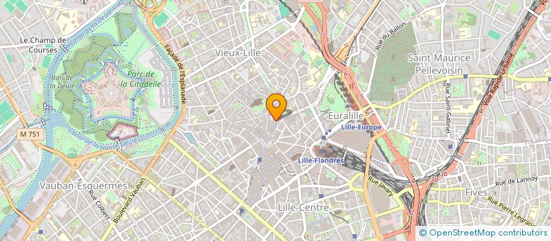 localisation de l'entreprise CULTURE COURS à LILLE