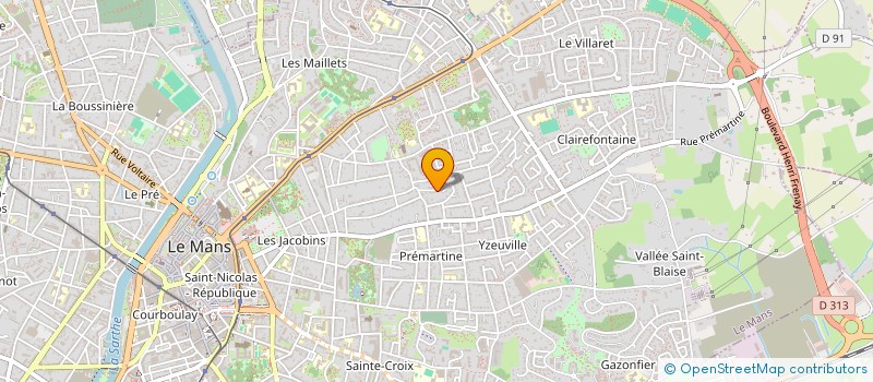 localisation de l'entreprise CULTURE D à LE MANS