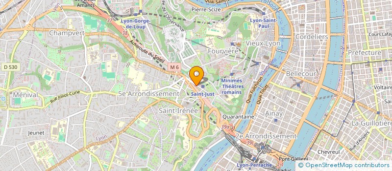localisation de l'entreprise CULTURE D'ASIE ET D'AILLEURS à LYON